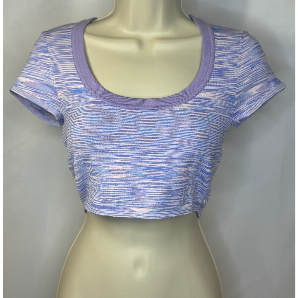 Torn by Ronny Kobo Cropped Knit Top